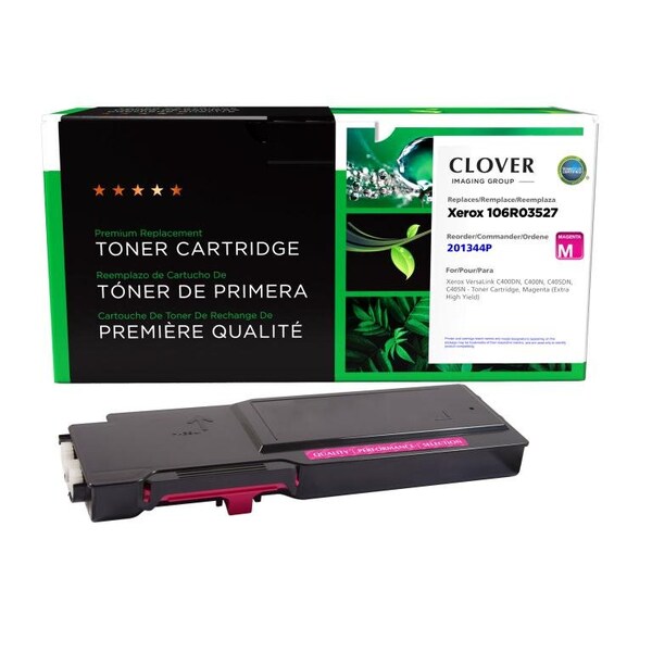 Clover Imaging Group Remanufactured Extra High Yield Magenta Toner Cartridge 201344P - main